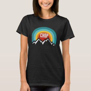Hak Vintage Retro Zonsondergang T-shirt