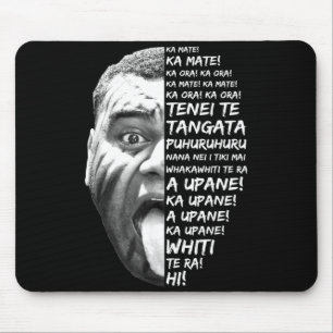 Haka Nieuw-Zeeland Maori Nieuw-Zeeland Fans Rugby Muismat