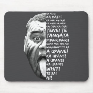 Haka Nieuw-Zeeland Maori Nieuw-Zeeland Fans Rugby Muismat