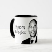 Hakeem Jeffries - Looptijd boven Mar-a-Lago Mok (Voorkant links)