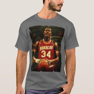 Hakeem Olajuwon ontwerp van basketbal 1 T-shirt