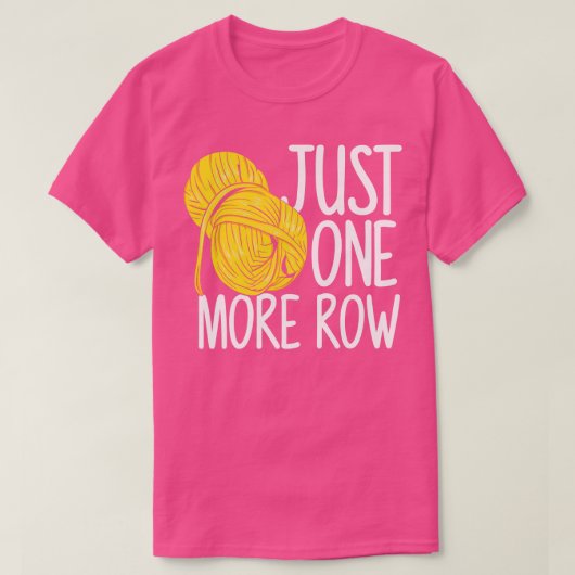 Haken breien 5 t-shirt (Design voorkant)