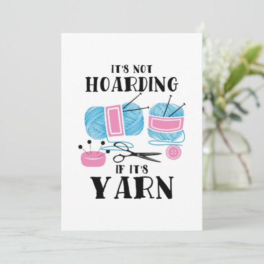 Haken Breien Cadeaus Kaart (Staand voorkant)