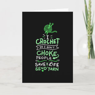 Haken Haakster Cadeau Kaart