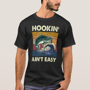 Haken Is Niet Gemakkelijk Vissen Visser     1 T-shirt