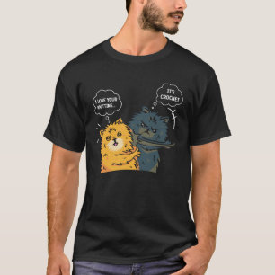 Hakend Moeder Katt Slappert Het s Haakwerk T-shirt