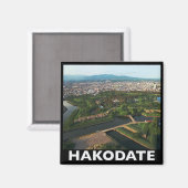 Hakodate Hakkaido Japan Magnet Magneet (Voorkant / Achterkant)