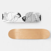 Hakodatemountain skateboard (Horizontaal)