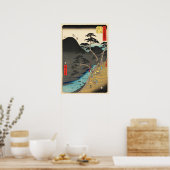 Hakone, Japan:  Woodblock Print (Keuken)