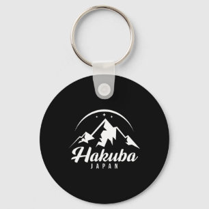 Hakuba Japan Ski Resort Skiën Snowboarden Sleutelhanger