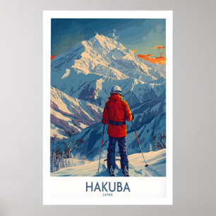 Hakuba-wandkunstdruk Japan 1 Poster