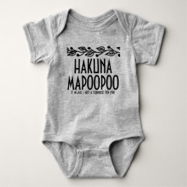 Hakuna Mapoopoo Baby Onesie Romper
