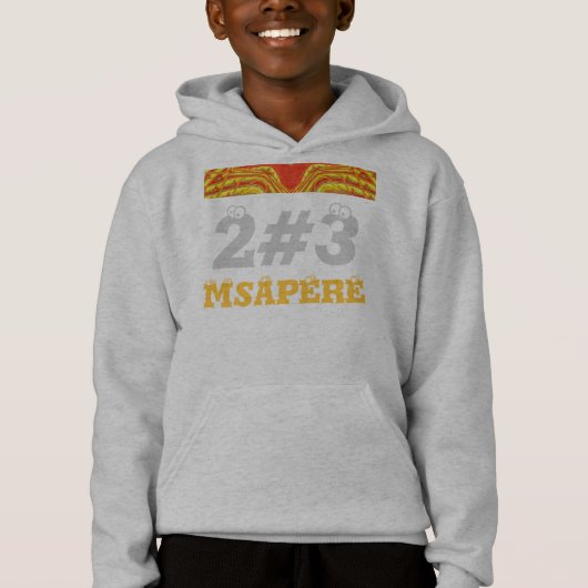 Hakuna Matata 23 Kenya Msapere Pullover Hoodie (Voorkant)