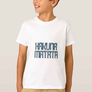 Hakuna Matata 3D-kunstprint T-shirt