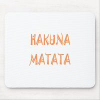 Hakuna Matata – Afrikaanse tribale tekstkunst
