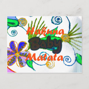Hakuna Matata Baby.png Briefkaart