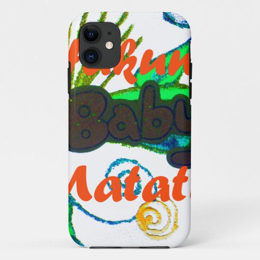 Hakuna Matata Baby.png Case-Mate iPhone Case (Achterkant)