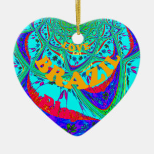 Hakuna Matata Brazil Festival kleuren.png Keramisch Ornament