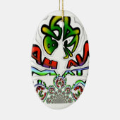 Hakuna Matata Brazilië Cadeau Keramisch Ornament (Rechts)