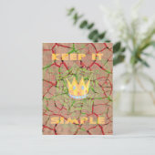 Hakuna matata briefkaart (Staand voorkant)