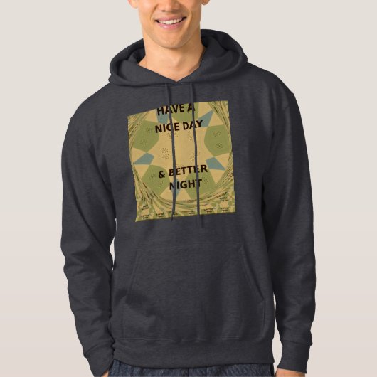Hakuna matata camo Custom Mannen Basic Hooded Swea Hoodie (Voorkant)
