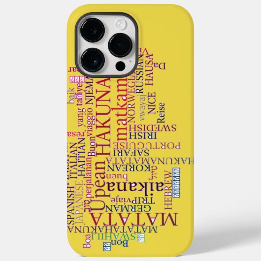 Hakuna Matata Case-Mate iPhone Case (Achterkant)
