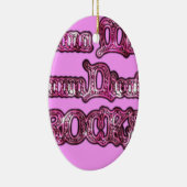 Hakuna Matata Communication ROCKS Kunstdruk Keramisch Ornament (Rechts)