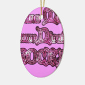 Hakuna Matata Communication ROCKS Kunstdruk Keramisch Ornament (Links)