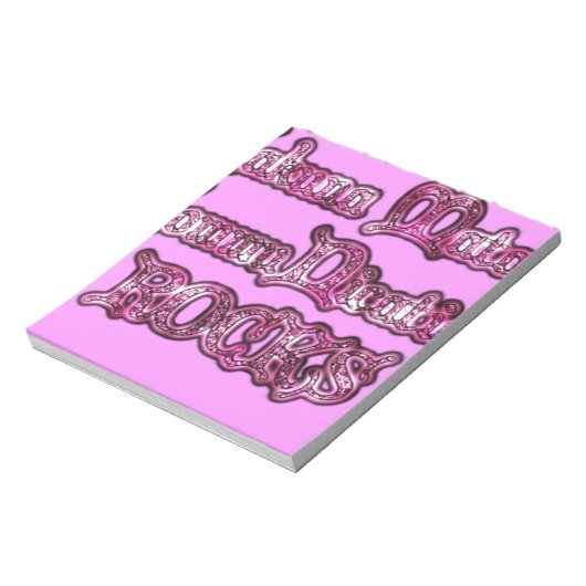 Hakuna Matata Communication ROCKS Kunstdruk Notitieblok (Gedraaid)