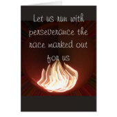 Hakuna Matata courir avec la carte de persévérance (Devant)