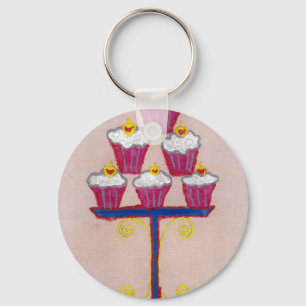 Hakuna matata cupcakes sleutelhanger