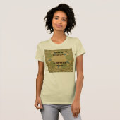 Hakuna matata Dames Bella Canvas Tshirt (Voorkant volledig)