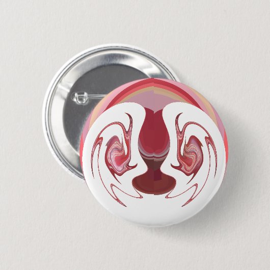 Hakuna matata design ronde button 5,7 cm (Voorkant /achterkant)