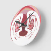 Hakuna matata design ronde klok (Hoek)