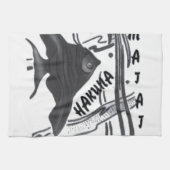 Hakuna Matata Fish Art Print Theedoek (Horizontaal)