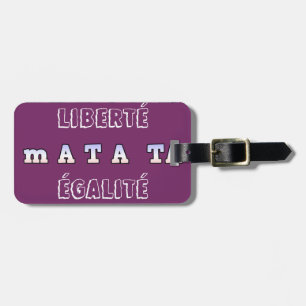 Hakuna Matata France Kunstdruk/Grafisch Bagagelabel