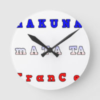 Hakuna Matata France Kunstdruk/Grafisch