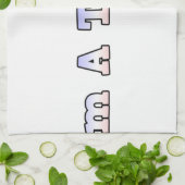 Hakuna Matata France Kunstdruk/Grafisch Theedoek (Gevouwen)