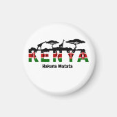 Hakuna Matata fridge magnet (Devant)