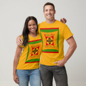 Hakuna Matata Fun Rasta Kleuren: Levendig en zorge T-shirt (Unisex)