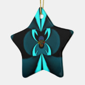 Hakuna Matata Gifts Blue Shield Keramisch Ornament (Links)