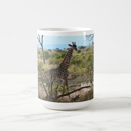 Hakuna Matata Giraffe Mok (Center)