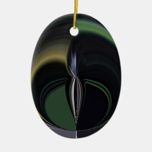 Hakuna Matata Girly Gifts Aurora Silver Lining she Keramisch Ornament (Voorkant)