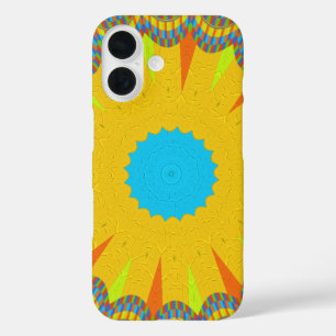 Hakuna Matata golden yellow oil schilderij iPhone 16 Hoesje