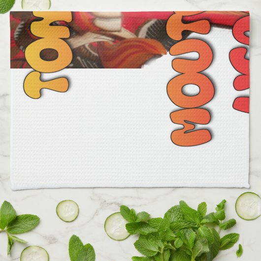 Hakuna Matata HAkuna Matata Big Mouth. Theedoek (Gevouwen)