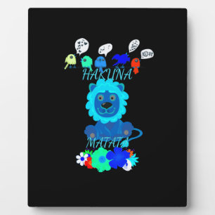 Hakuna Matata Hakunamatata baby leeuw koning.png Fotoplaat