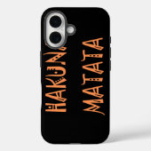 Hakuna Matata Hakunamatata Case-Mate iPhone Case (Achterkant)