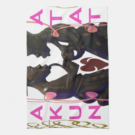 Hakuna Matata Hakunamatata Theedoek (Verticaal)