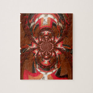 Hakuna Matata Halloween Mask Kaleidoscope Abstract Legpuzzel
