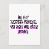 Hakuna Matata hebben onze Girls Pronto nodig Briefkaart (Voorkant)